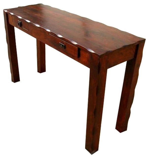 Solid Wood Entry Sofa Hall Foyer Console Table Transitional