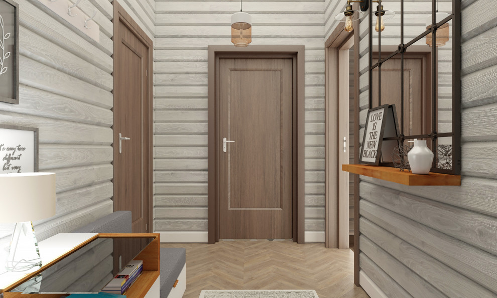 Баня из  клееного бруса в пос. Заповедник