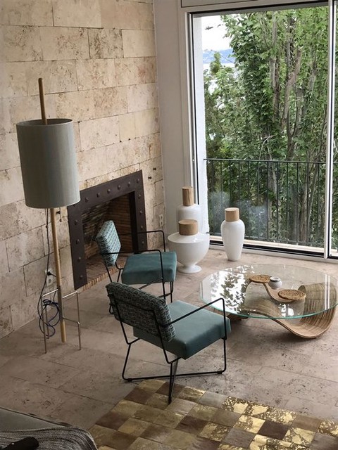 Villa Espagne contemporaneo-studio