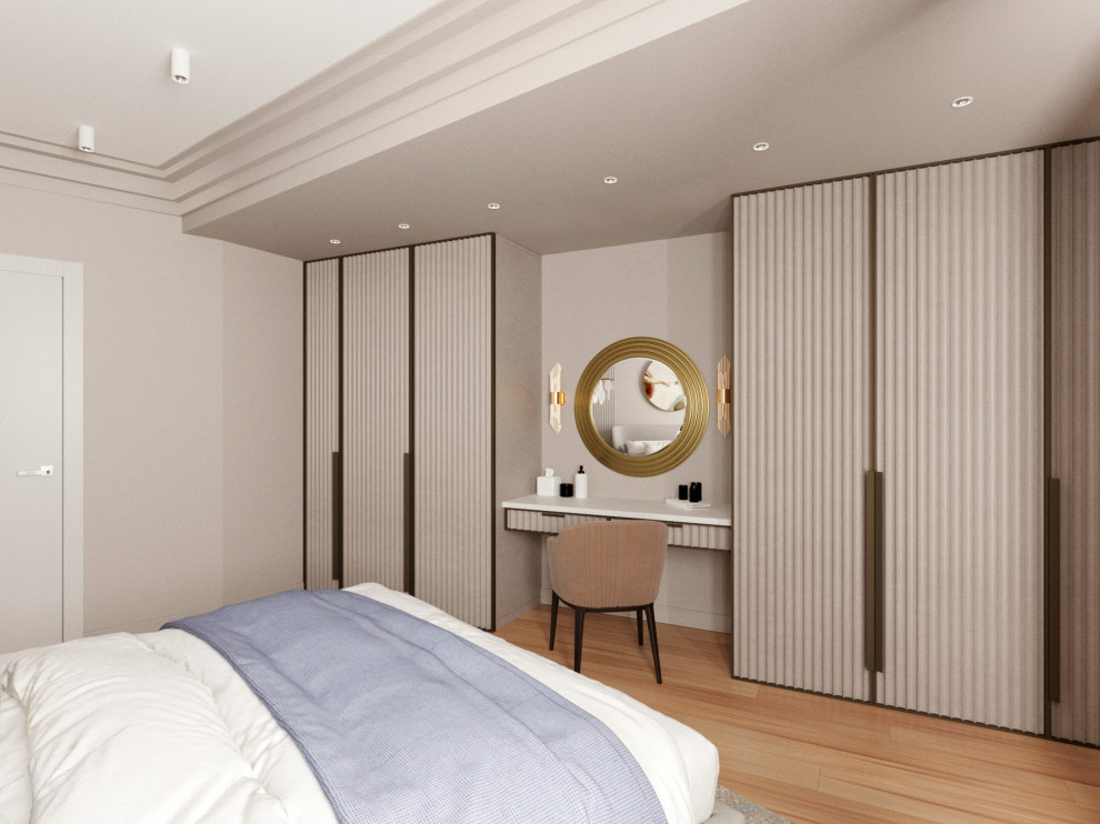 Квартира 100 квадратных метров в г.Кисловодске, Проект спальни