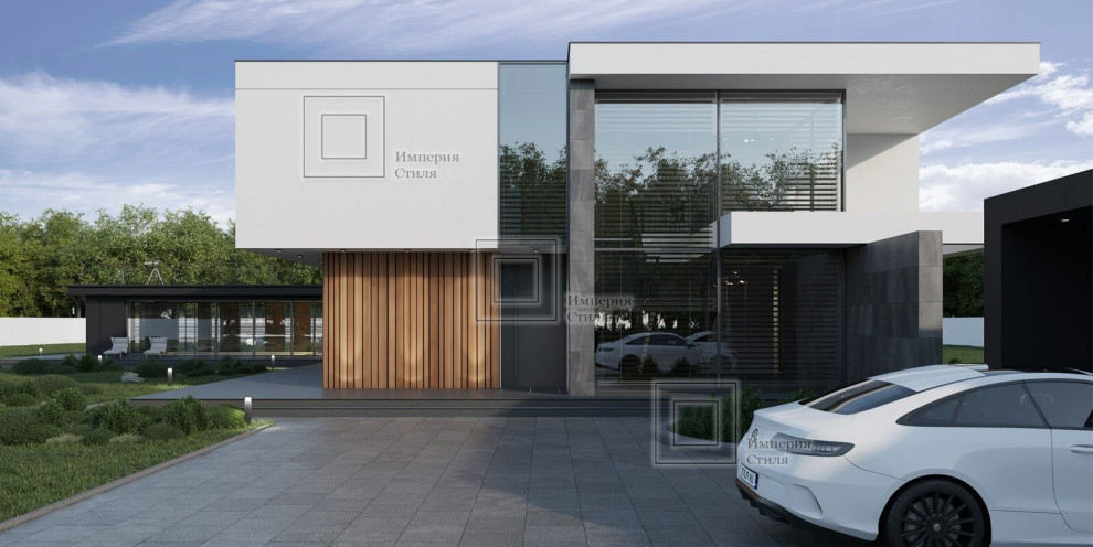 Проект дома с эксплуатируемой крышей