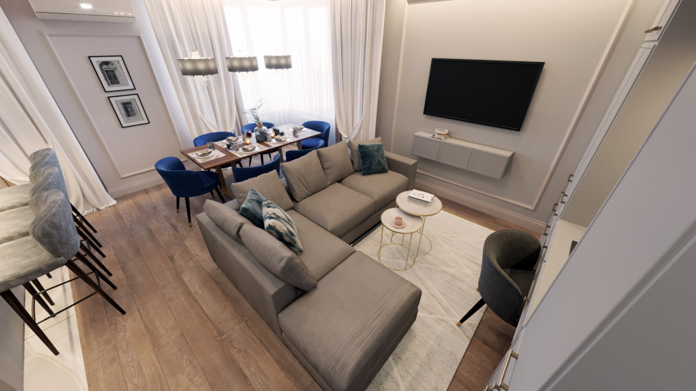 Дизайн-проект квартиры в ЖК Летний сад