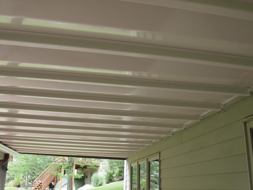 Under deck rain system Minneapolis by Home Preservation Specialists