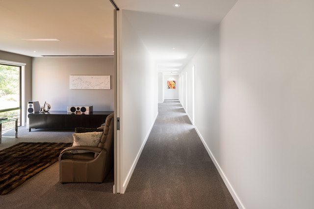 Expansive Hallway contemporary-hall