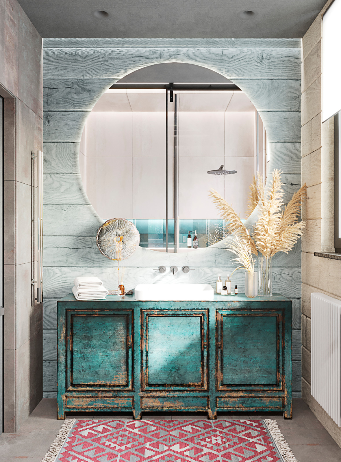 Яркий интерьер дачи на Дубровке