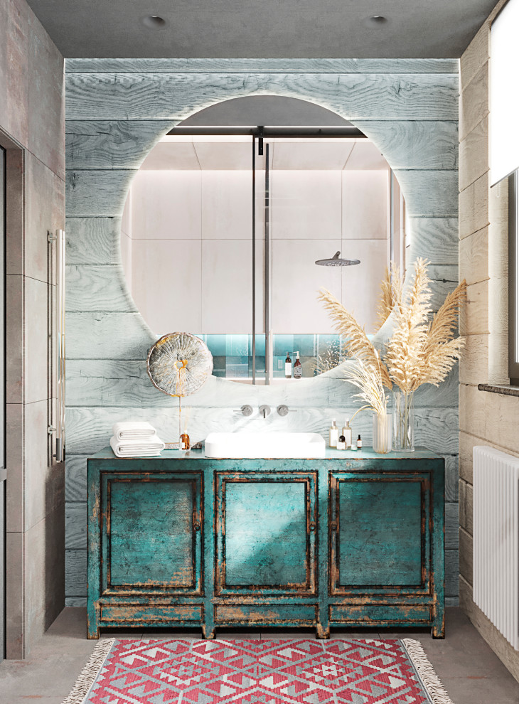 Яркий интерьер дачи на Дубровке