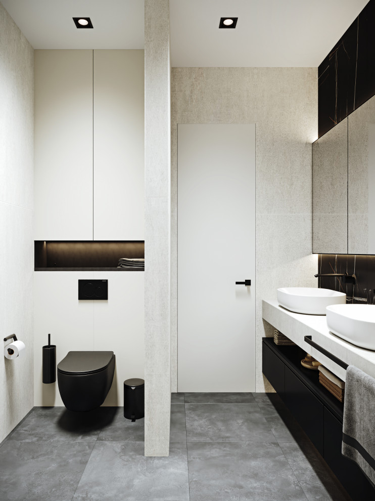 Дизайн-проект стильного и функционального санузла