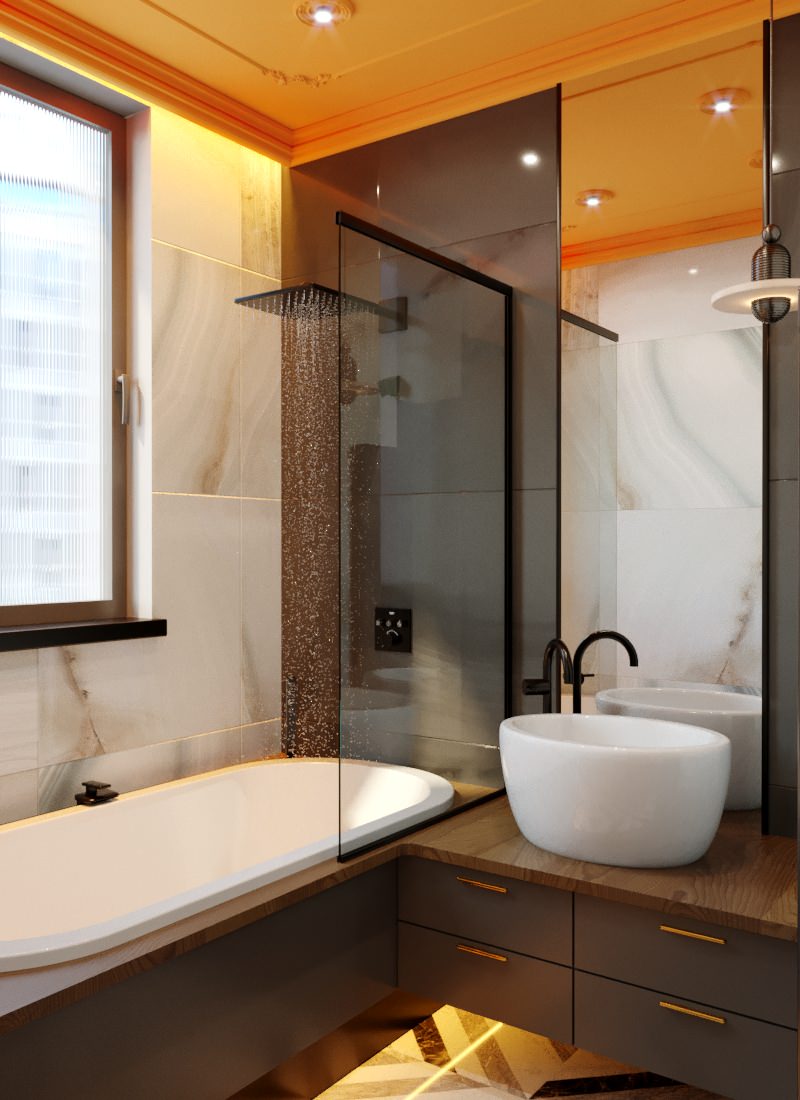 Апартаменты у небоскреба Лахта-центр