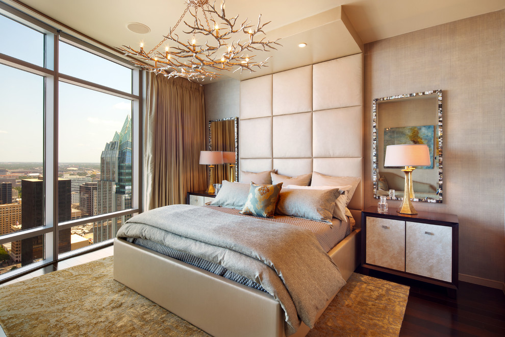 Eclectic City High-rise - Contemporary - Bedroom - Austin - by Slovack-Bass