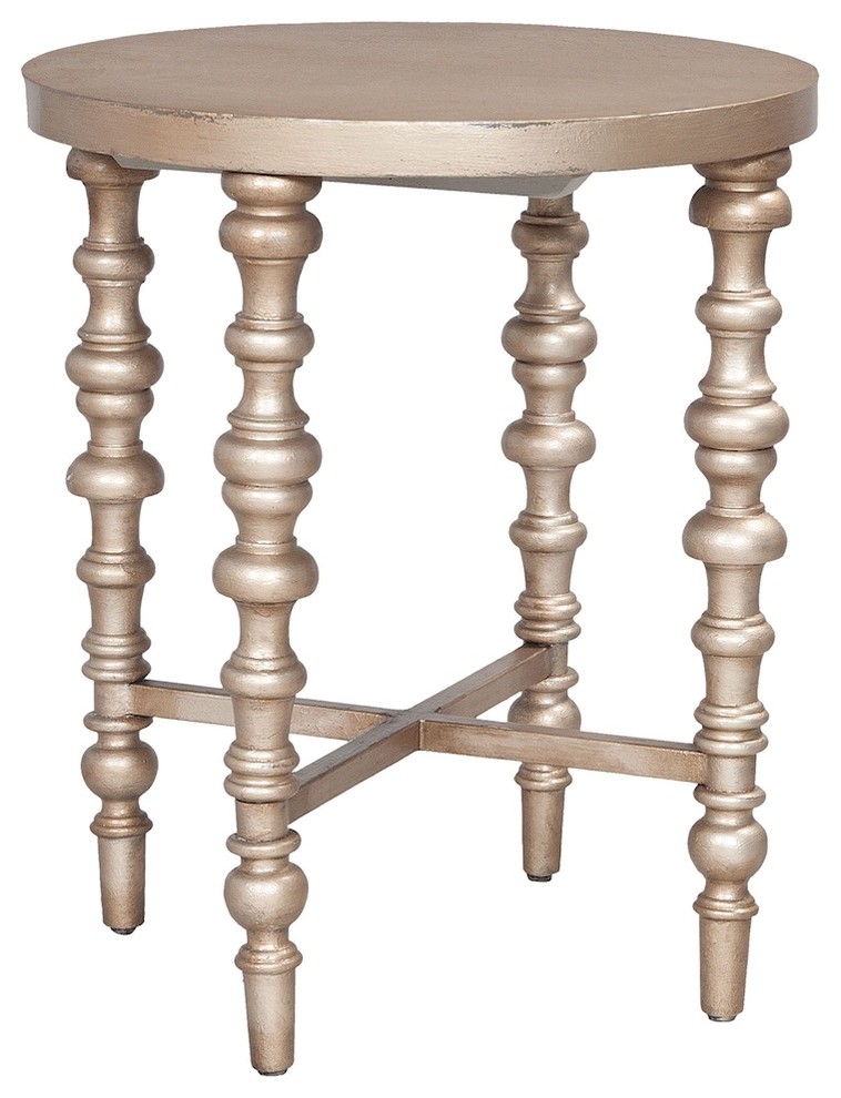 GUILD MASTER 7150195 Small Spindle Accent Table Traditional Side