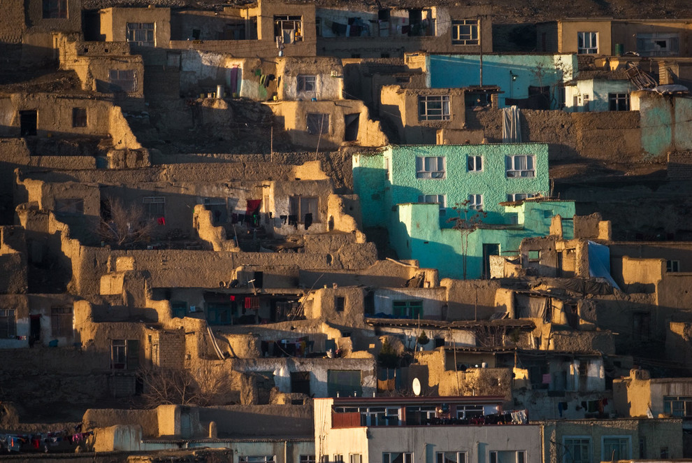 Afghan Neighborhood, 16x24" fine art color photograph