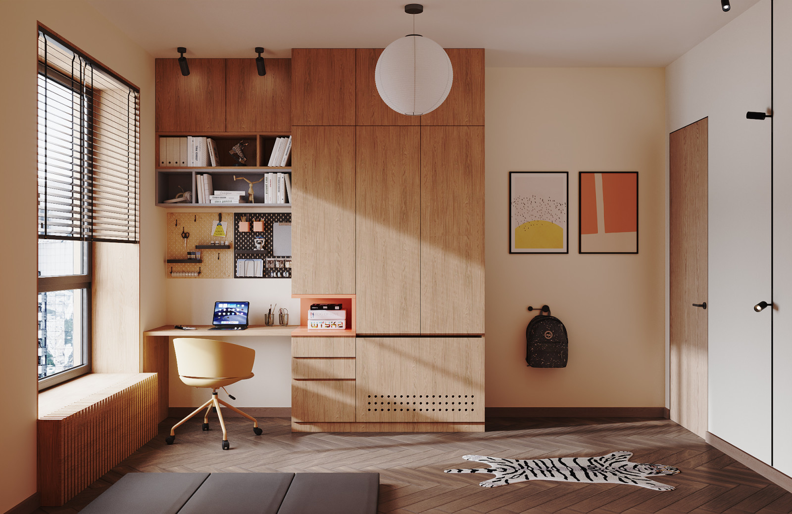 Квартира для семьи с двумя детьми в ЖК Monodom Lake г. Москва.