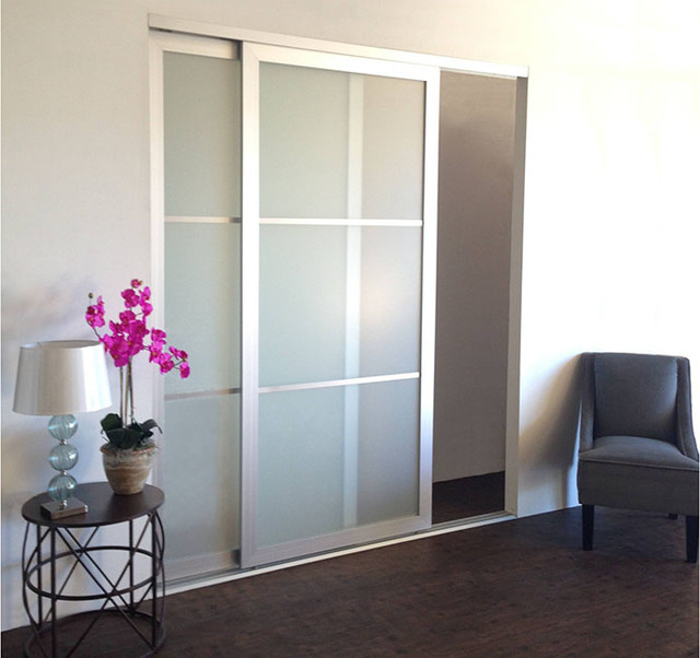 Acrylic Glass Sliding Closet Doors Room Dividers