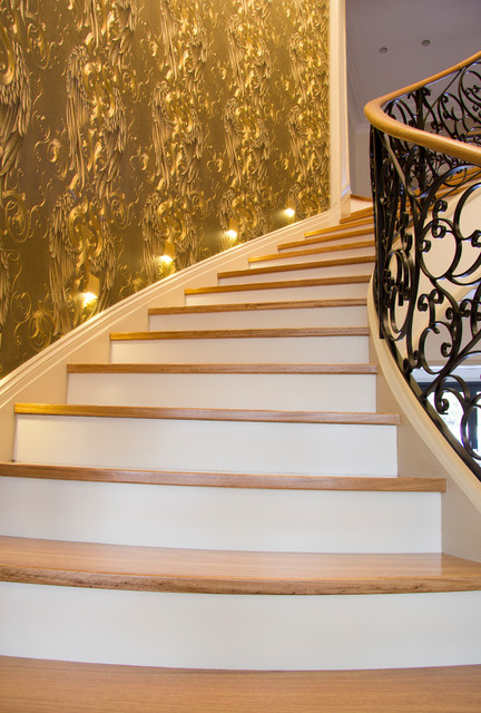 St Ives Palatial Residence transitional-staircase