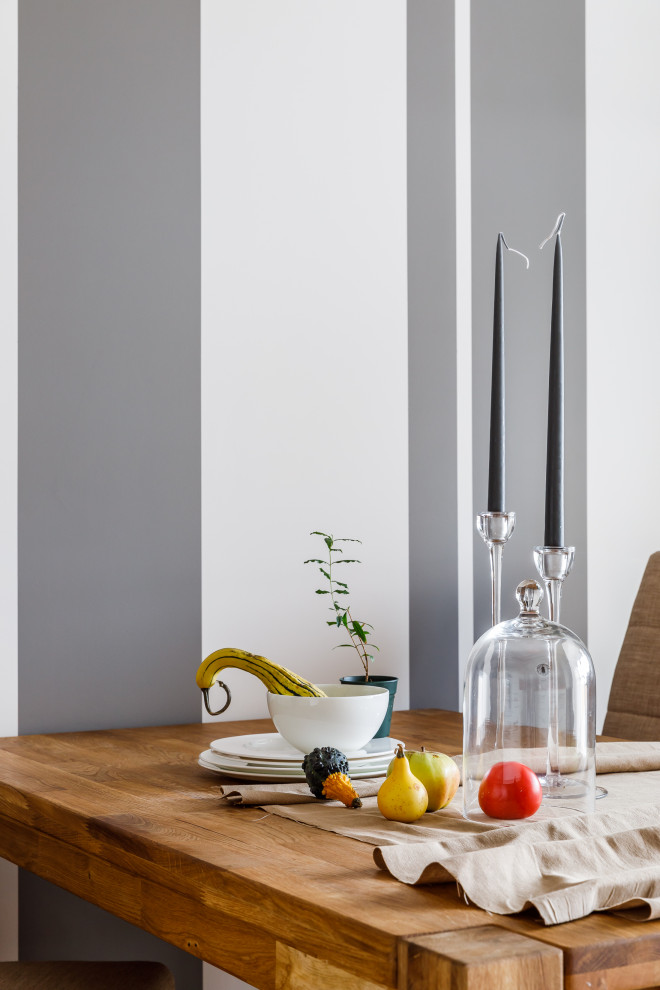 Квартира с фито-стеной и яркими акцентами в Москве