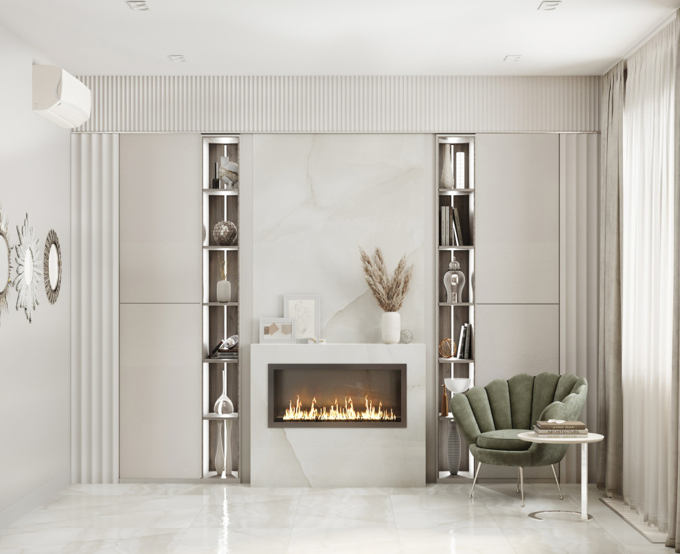 Дизайн-проект гостиной частного дома г. Ростов-на-Дону