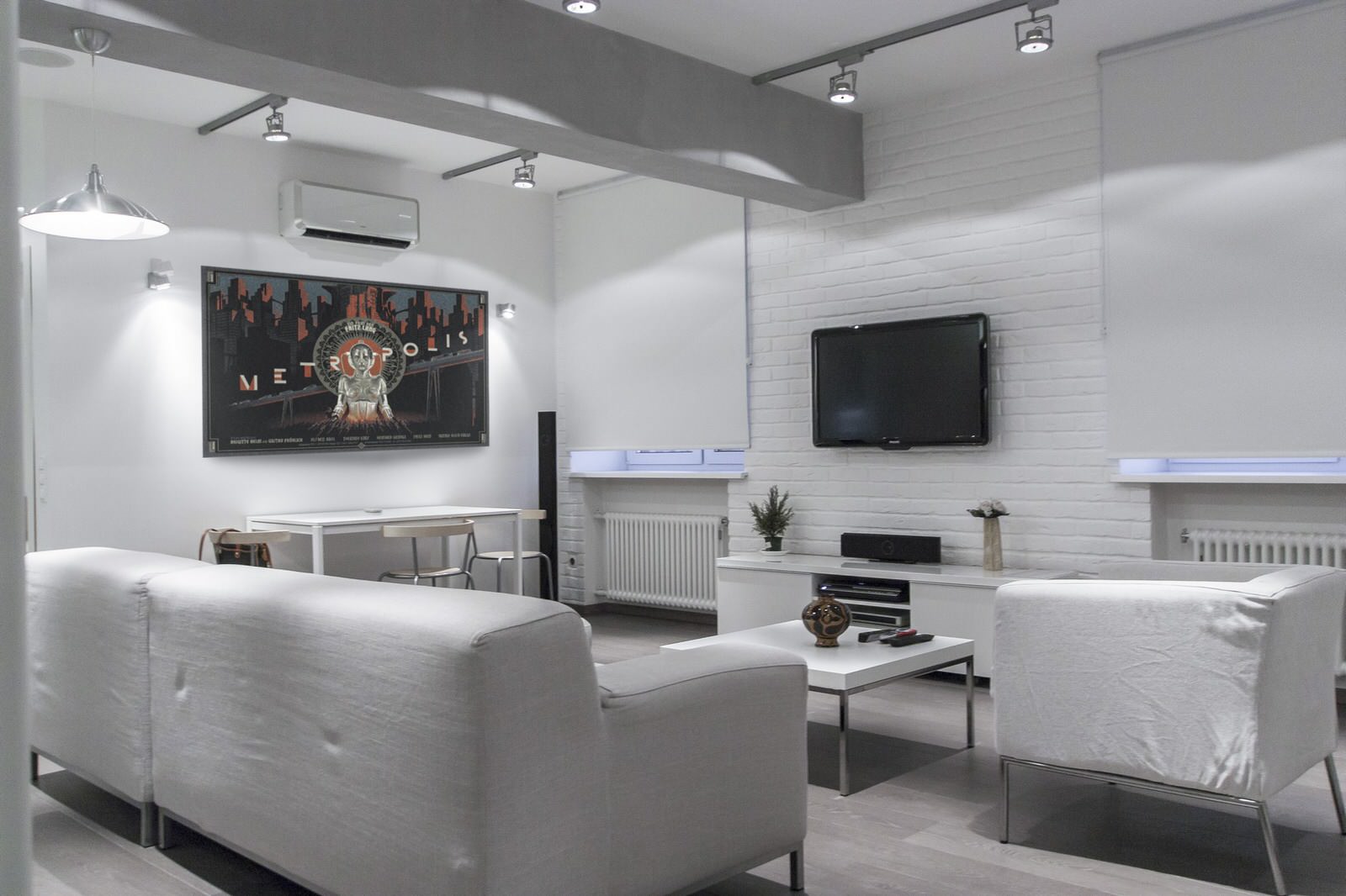 Квартира в стиле лофт на Новинском бульваре