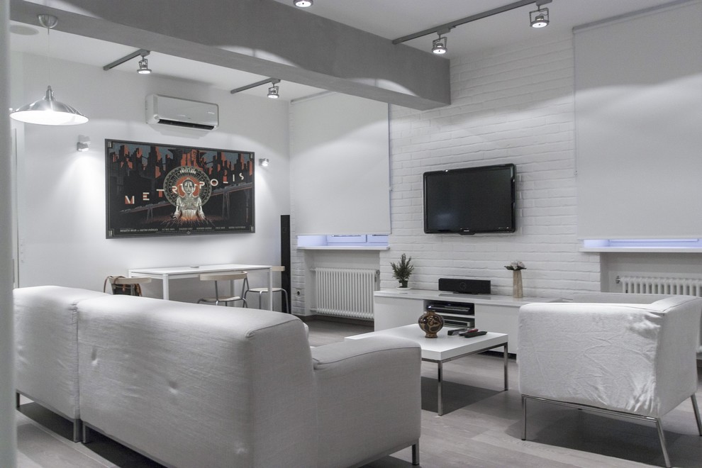 Квартира в стиле лофт на Новинском бульваре