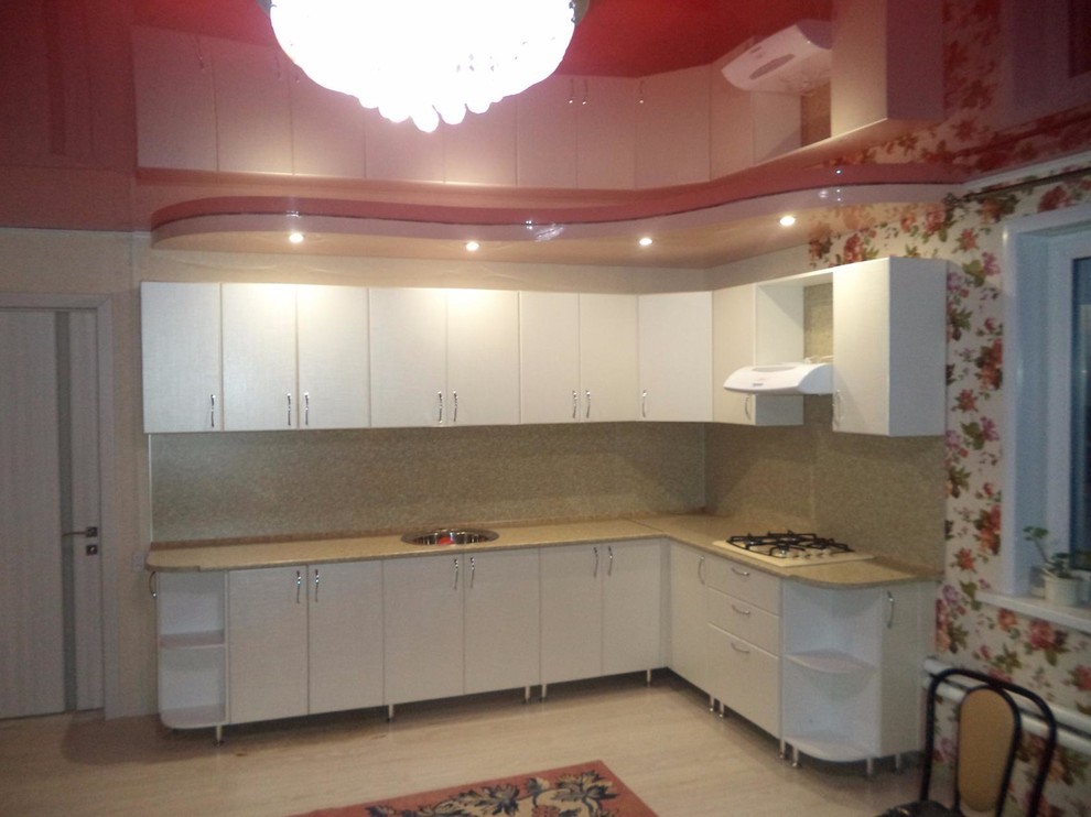 КУхня 4,1 м Белый глянец