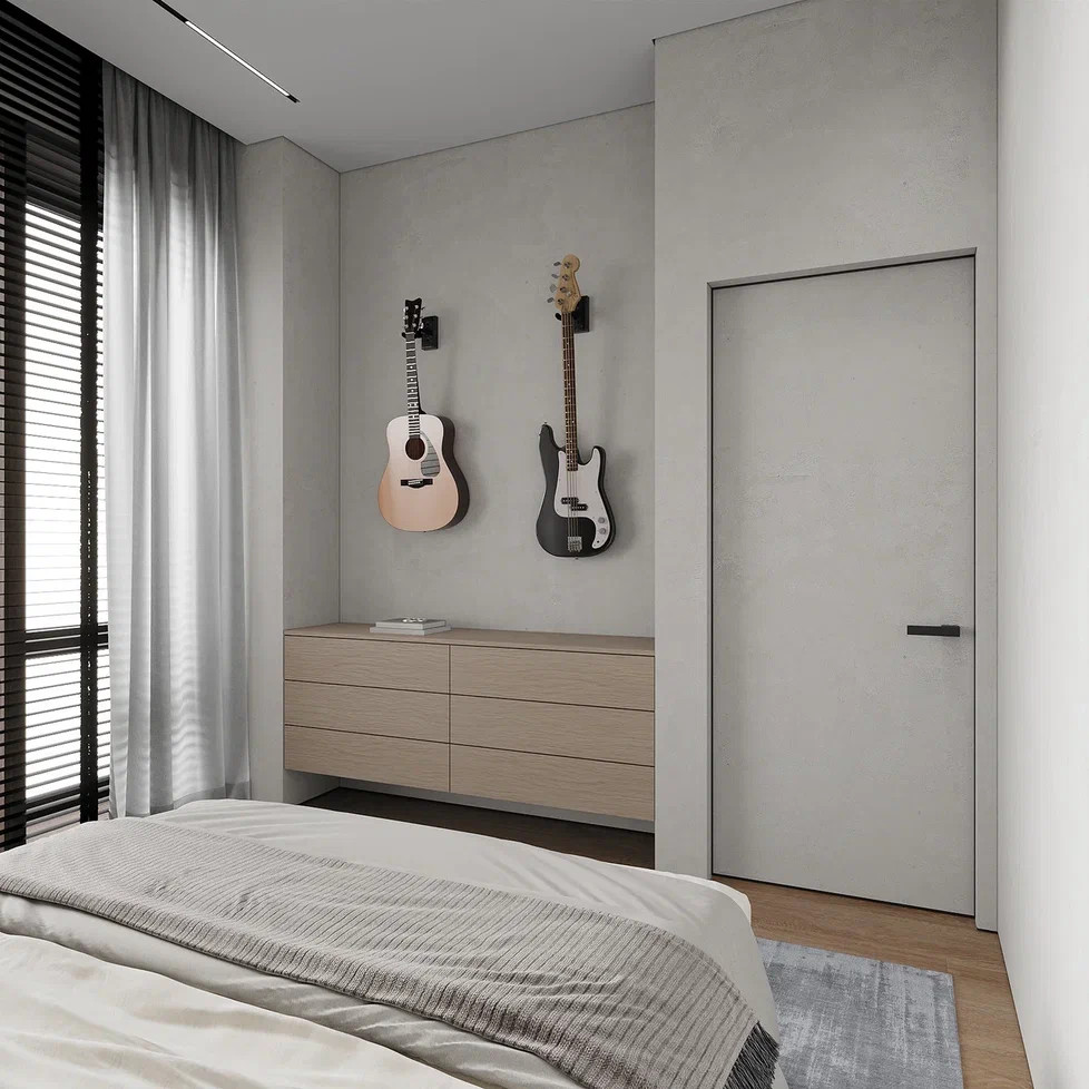 ЖК «Hide», квартира в стиле современный минимализм