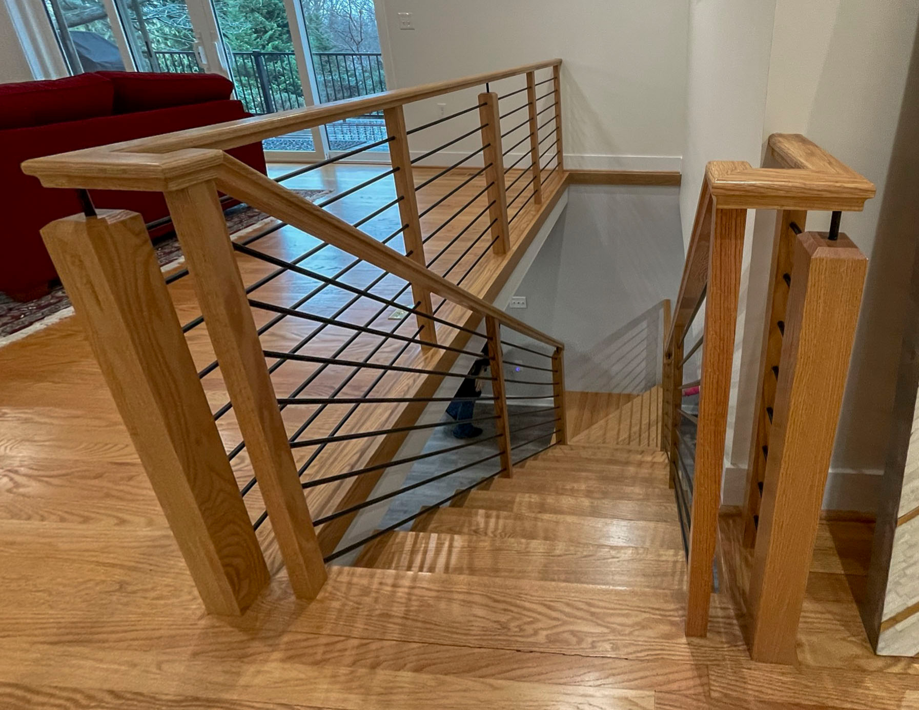99_Modern & Open L-Shape-Winder Stair, Arlington VA 22207