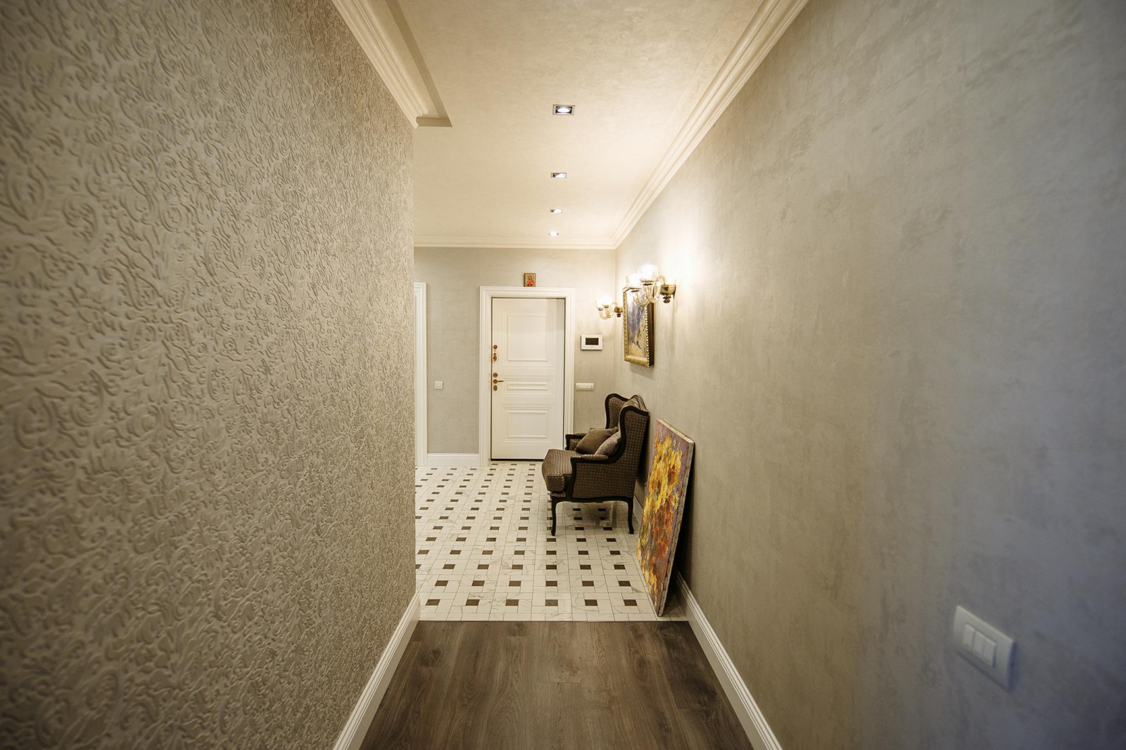 Квартира в стиле лофт (с элементами классики)