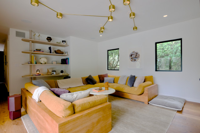 Modern Mid-Century mid-century-wohnbereich