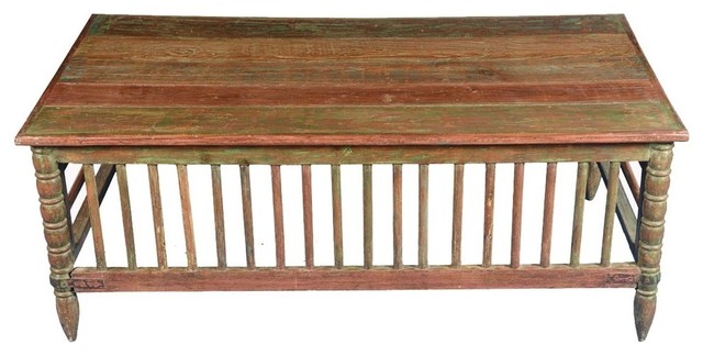 reclaimed wood crib