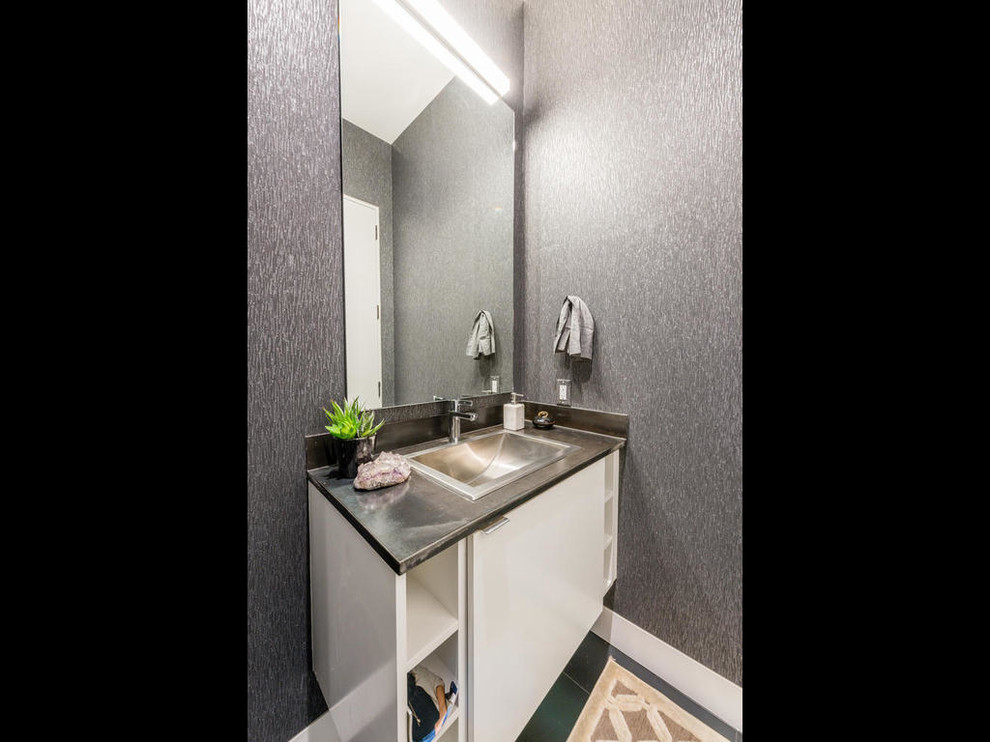 Trendy home design photo in Austin