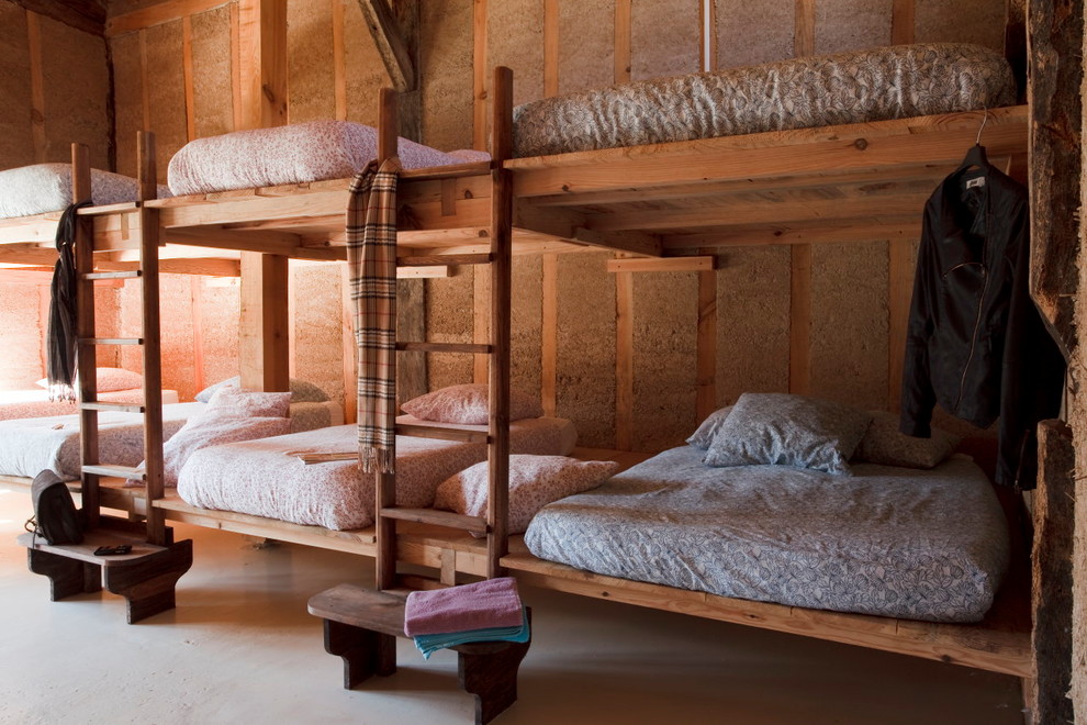 Réalisation d'une chambre champêtre.