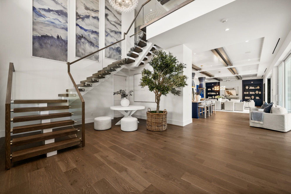 Example of a beach style staircase design in Miami