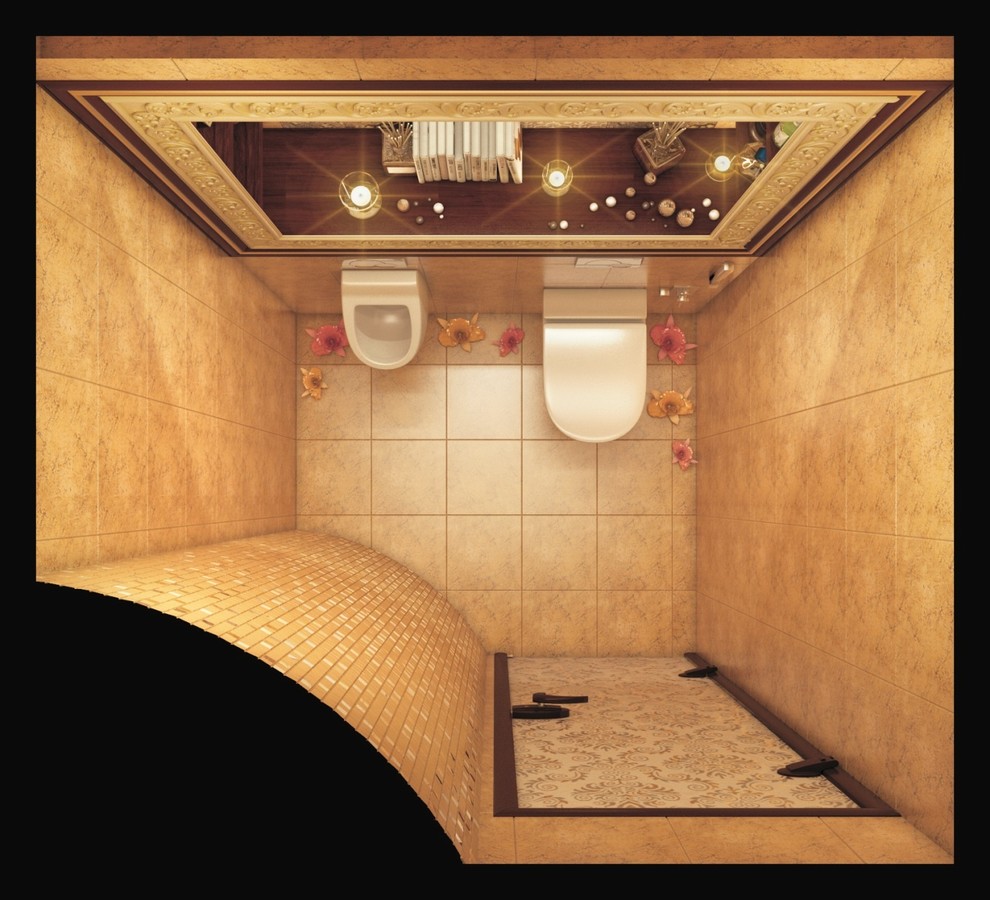 Санузел при хозяйской ванной комнате (Второй этаж)