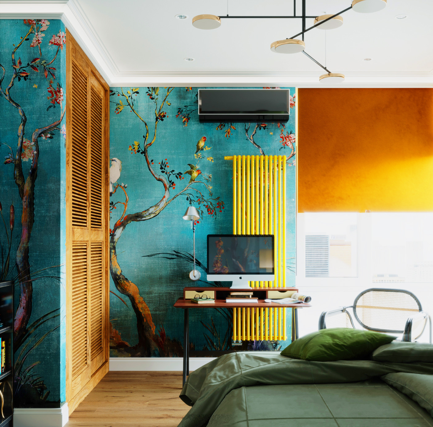 Дизайн интерьера квартиры в китайском стиле для инвалида-колясочника