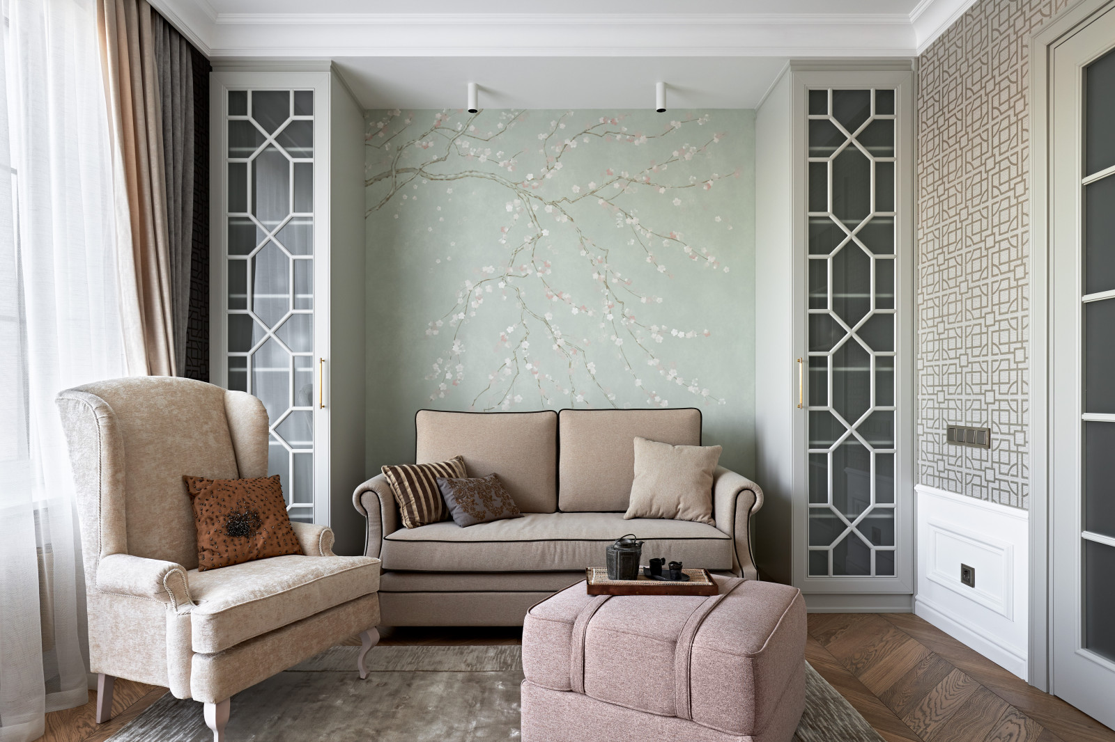 Квартира в стиле современная классика