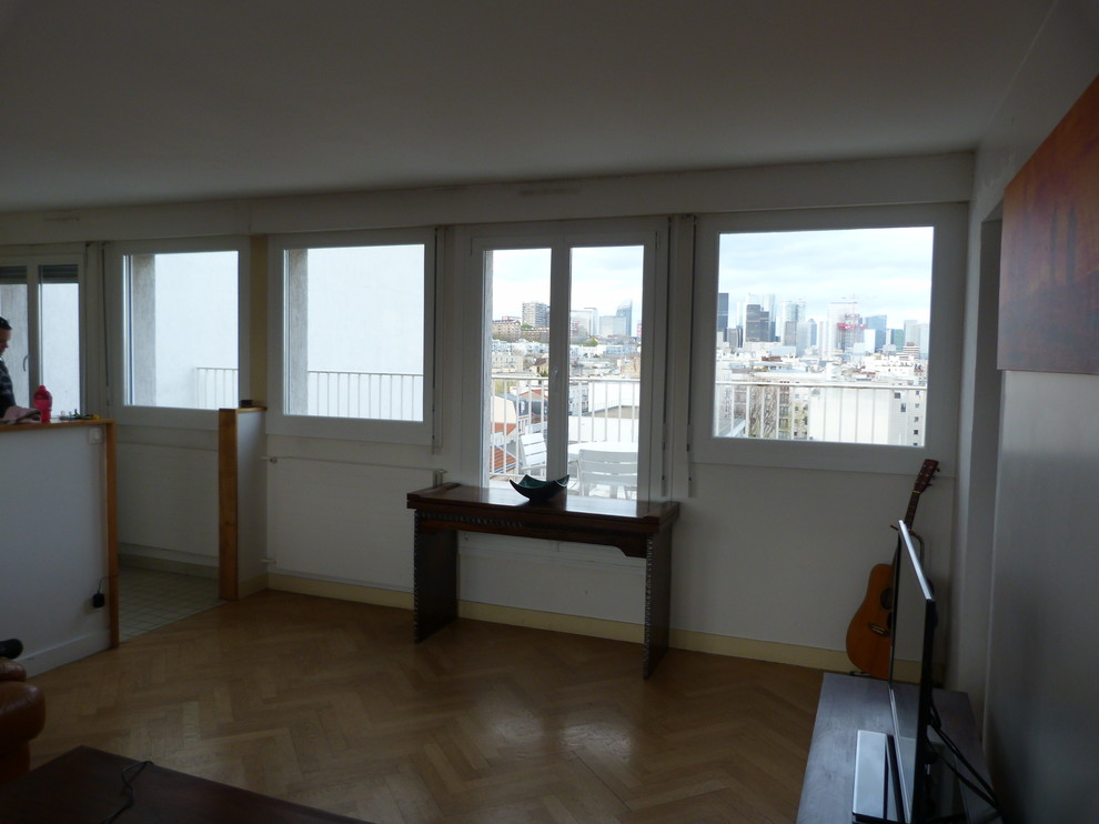 Vue de l'intérieur avant intervention