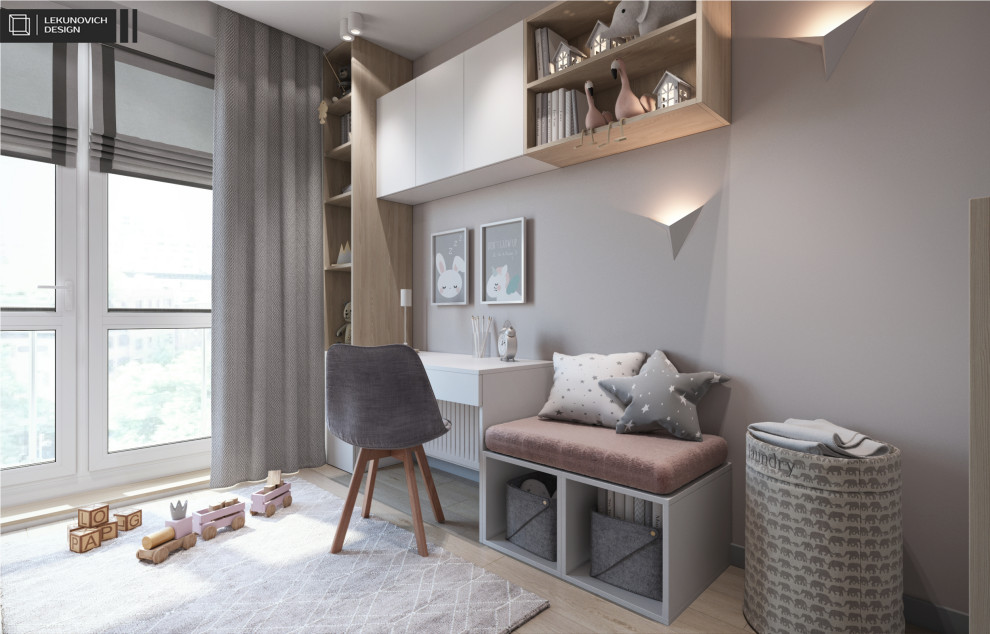 Дизайн проект в ЖК "Минск Мир" г. Минск - 44 м2