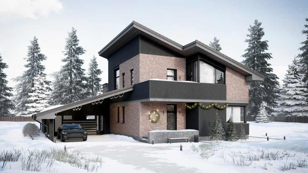 Проект Норд Хилл 2-х этажный дом