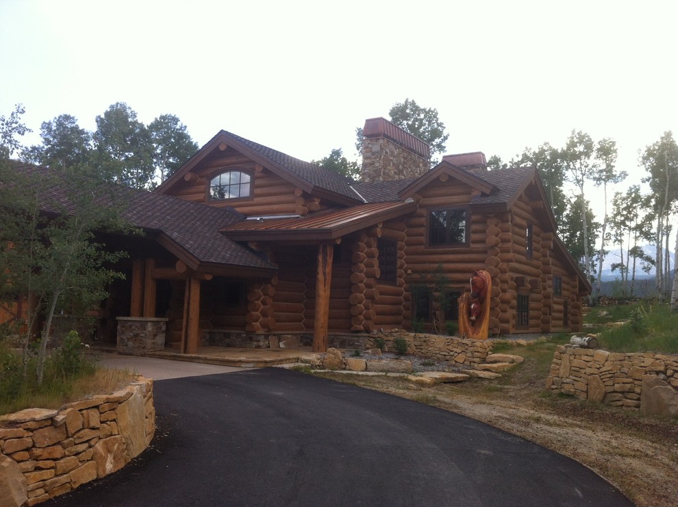 Kremlin Ranch Log Home Build