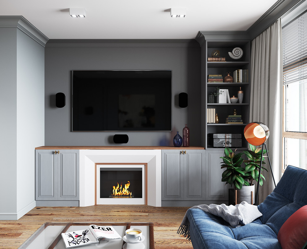 Визуализации проекта квартиры 87кв.м ЖК Новогорск парк