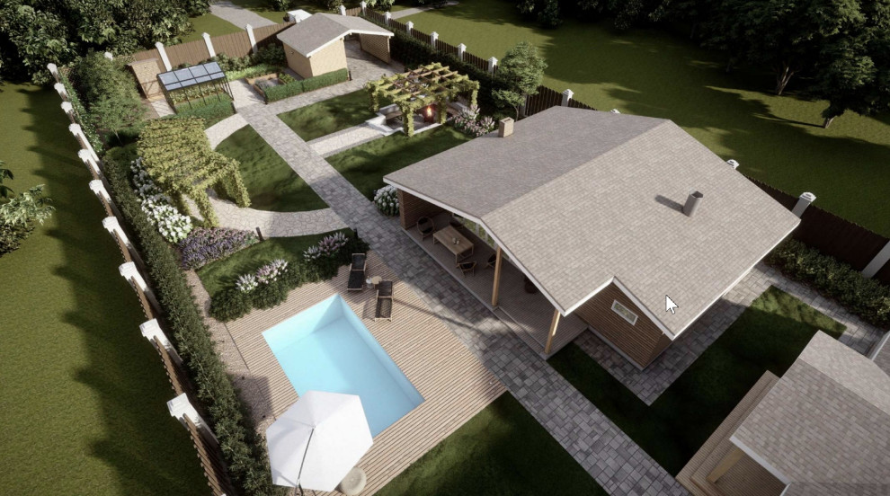 Проект сада "Гармония", Новосибирск