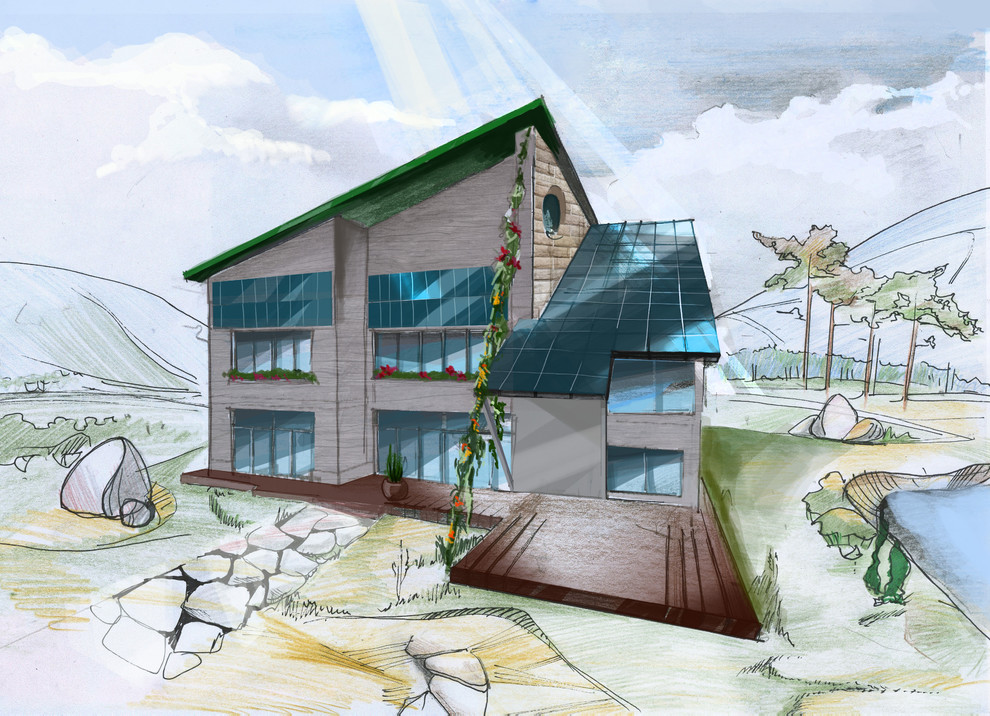 Дом под зеленым парусом