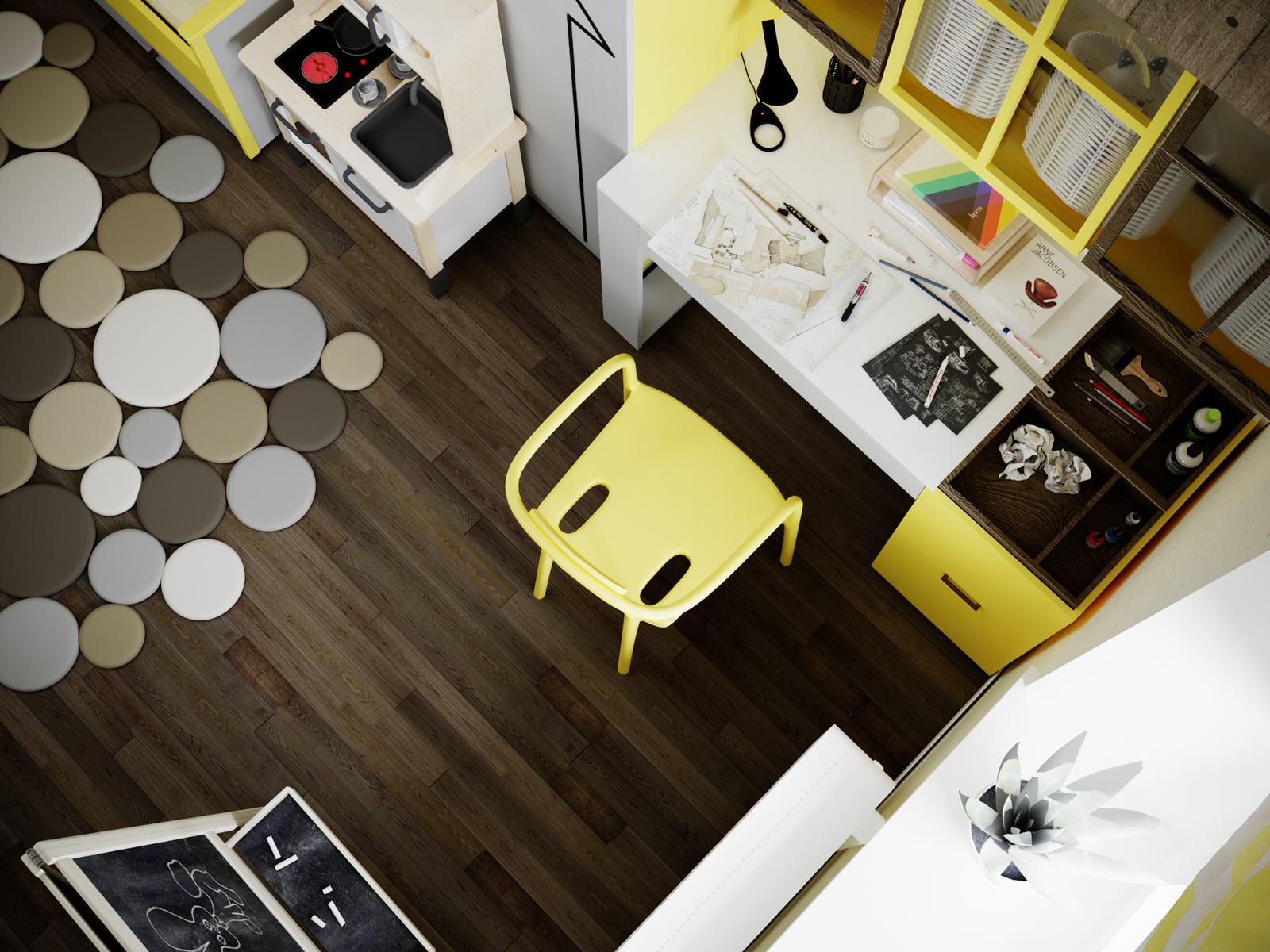 Солнечная комната для девочки