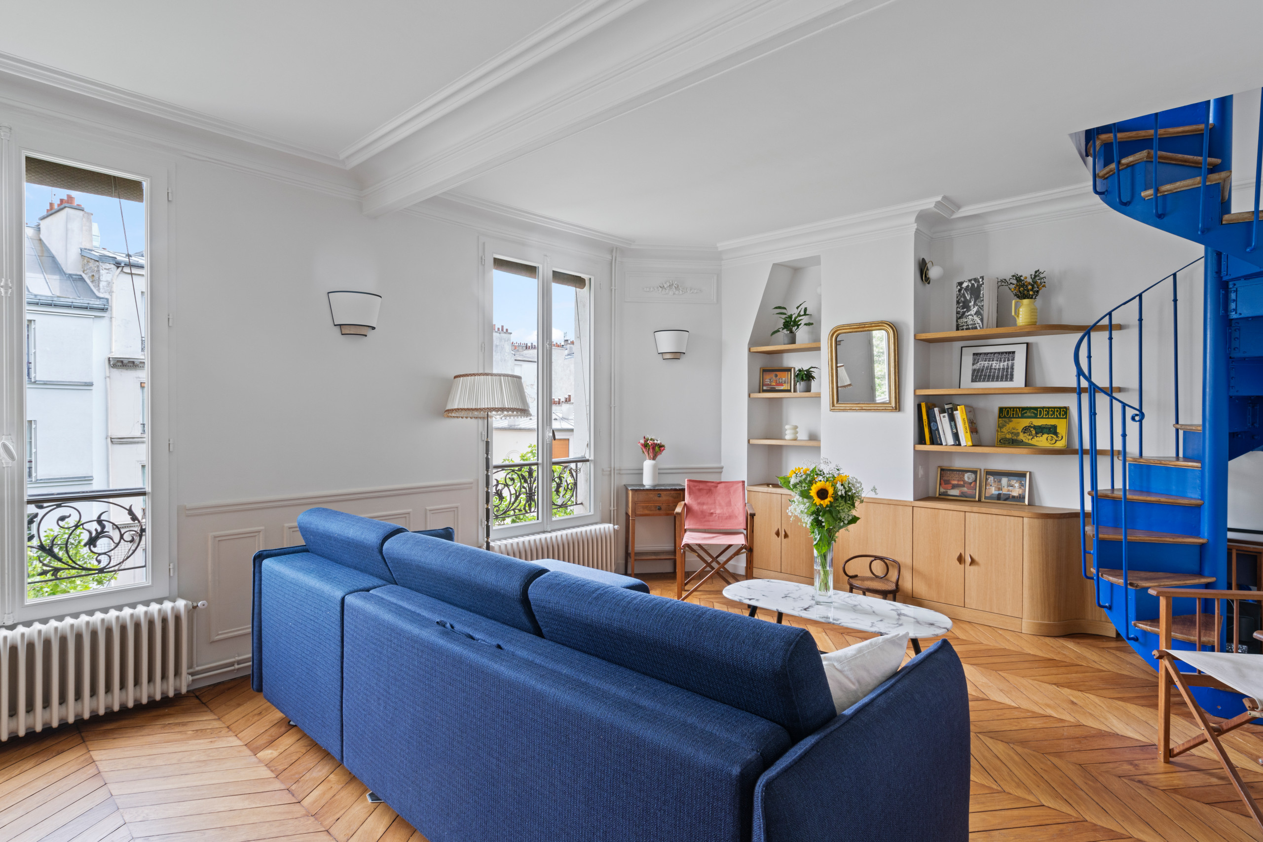 Rénovation d'un Duplex aux Batignolles