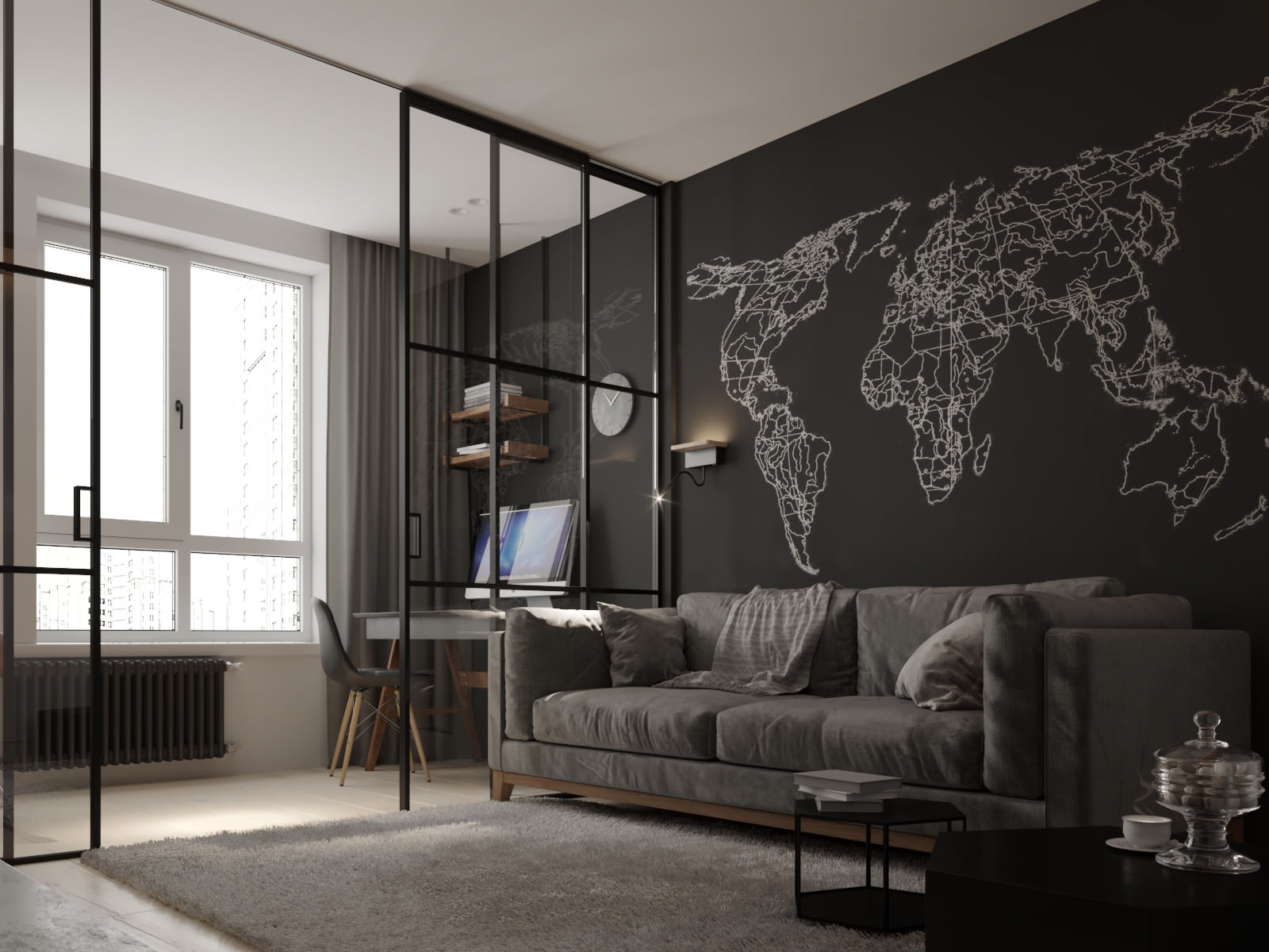 Мещерский лес (визуализация)