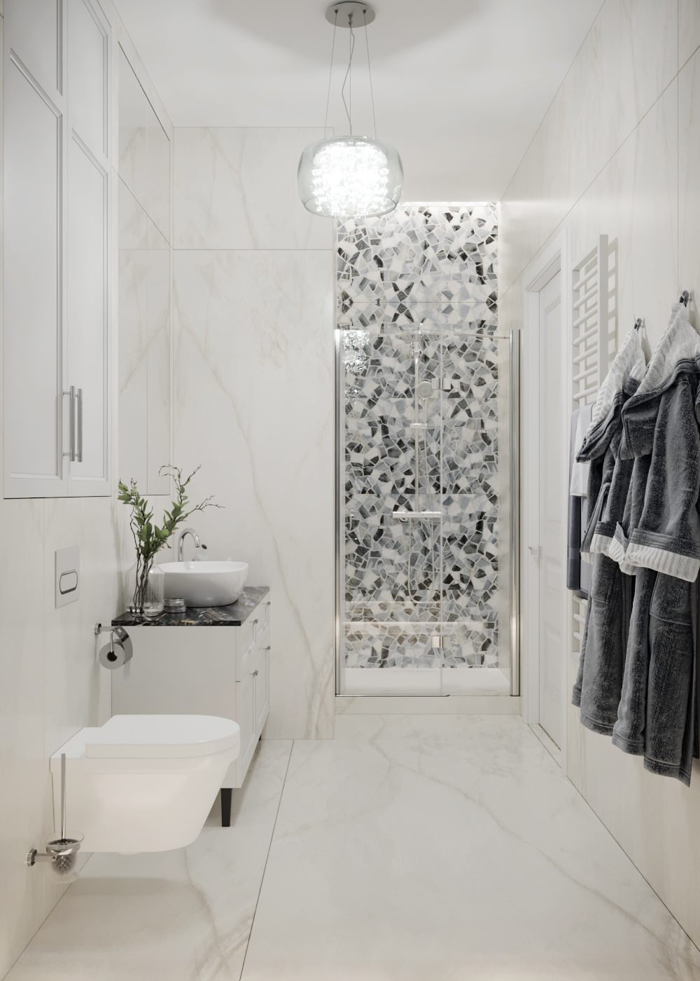 Санузел. ЖК Крестовский де люкс