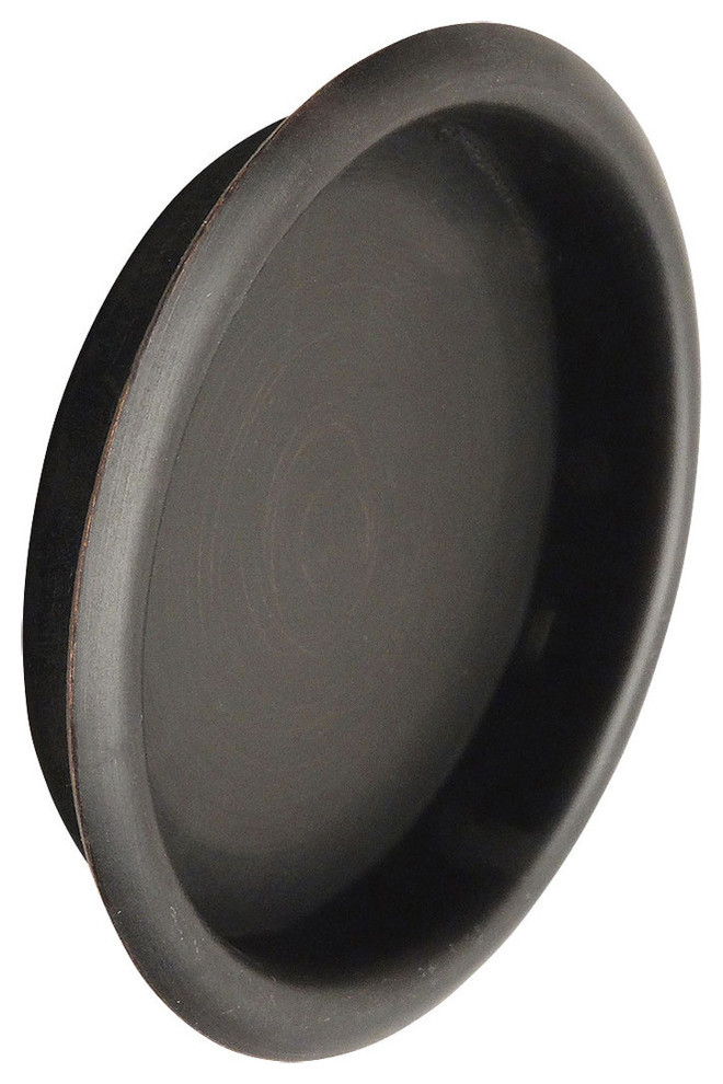 21/8" Pocket Door Cup Pull Transitional Pocket Door Hardware by