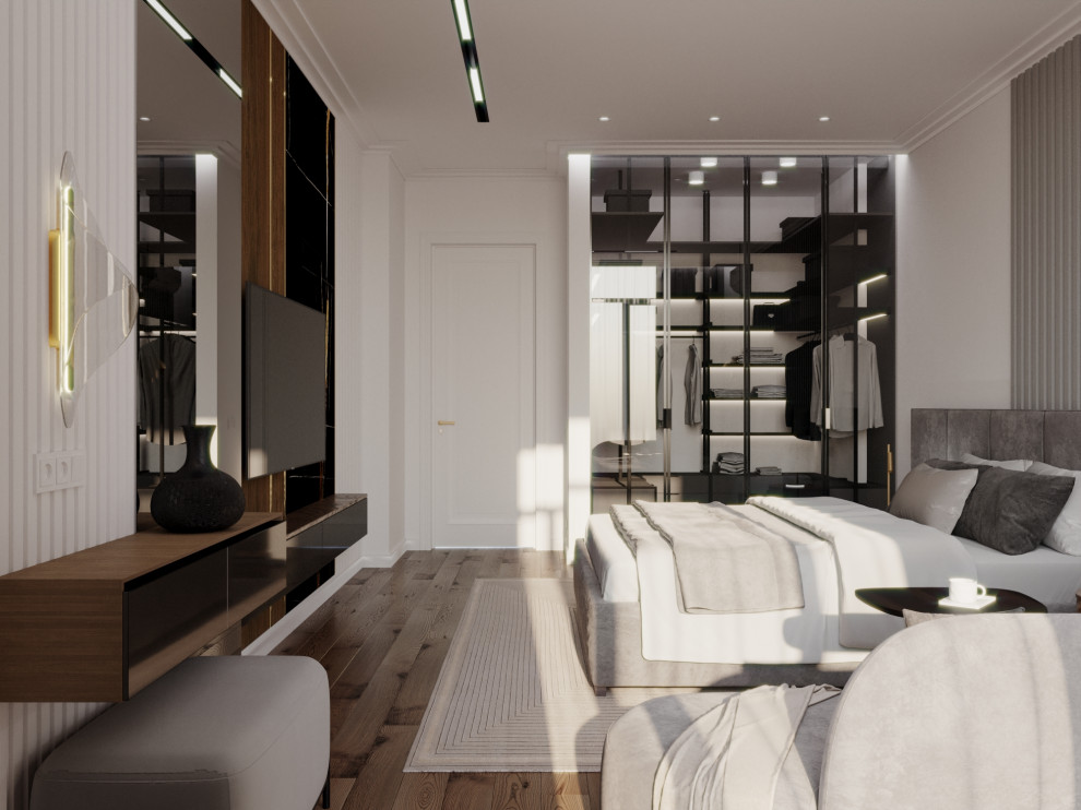 Современный интерьер с характером в жк "Royal park"