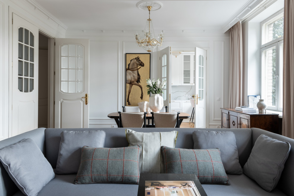 Квартира в сталинке в парижском стиле