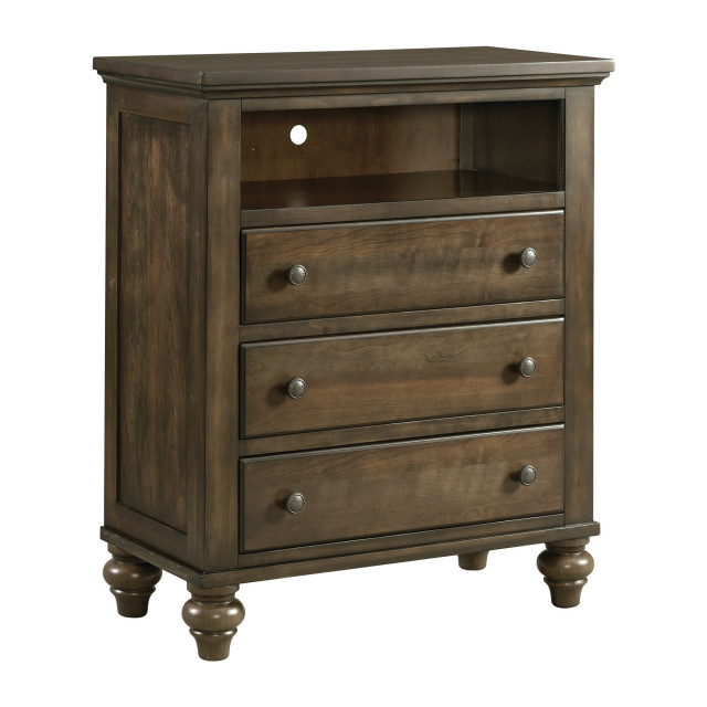 Picket House Furnishings Channing 3Drawer Media Chest CH600TV, 41"H x