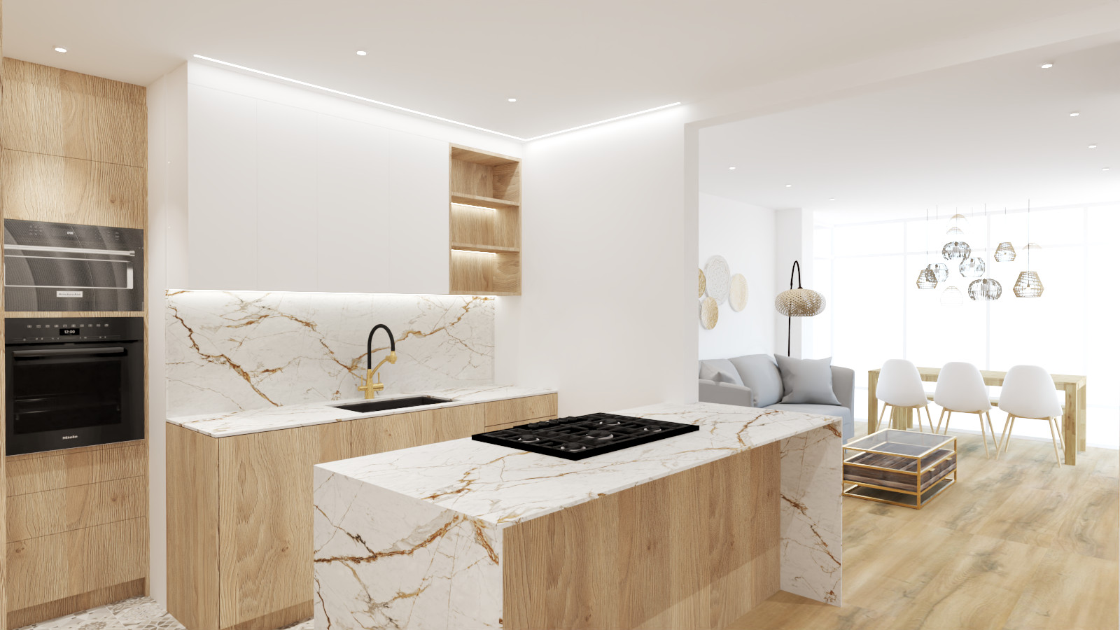 Proyecto Roma. Reforma integral de piso en Barcelona